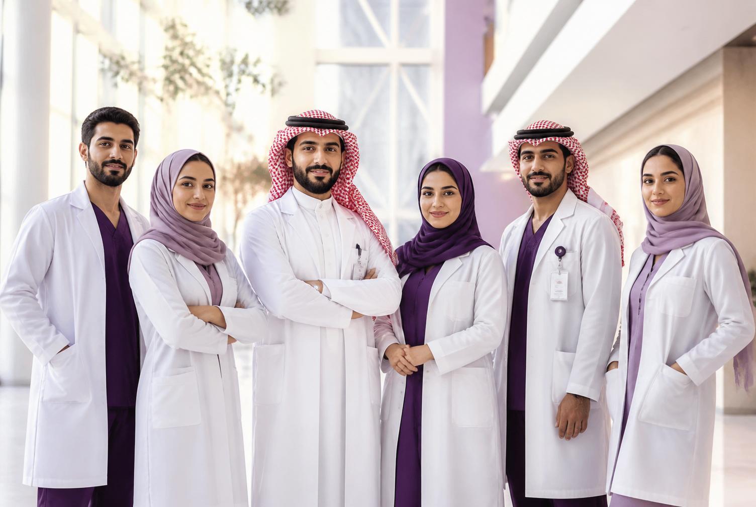 Saudi gynecologic oncology physician